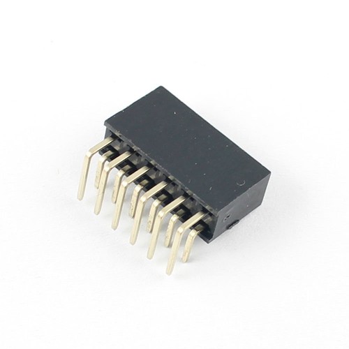 5Pcs 2.54mm Pitch 2x6 12 Pin Female Double Right Angle Header Strip PH 8.5MM - Bild 6 von 7