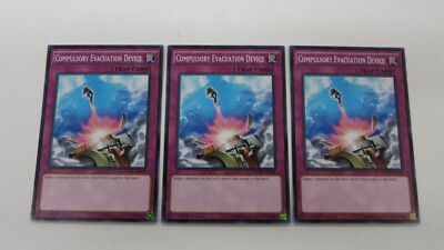 Yu-Gi-Oh! Compulsory Evacuation Device Card (HSRD-EN058) – High-Speed Riders 1st Edition Common