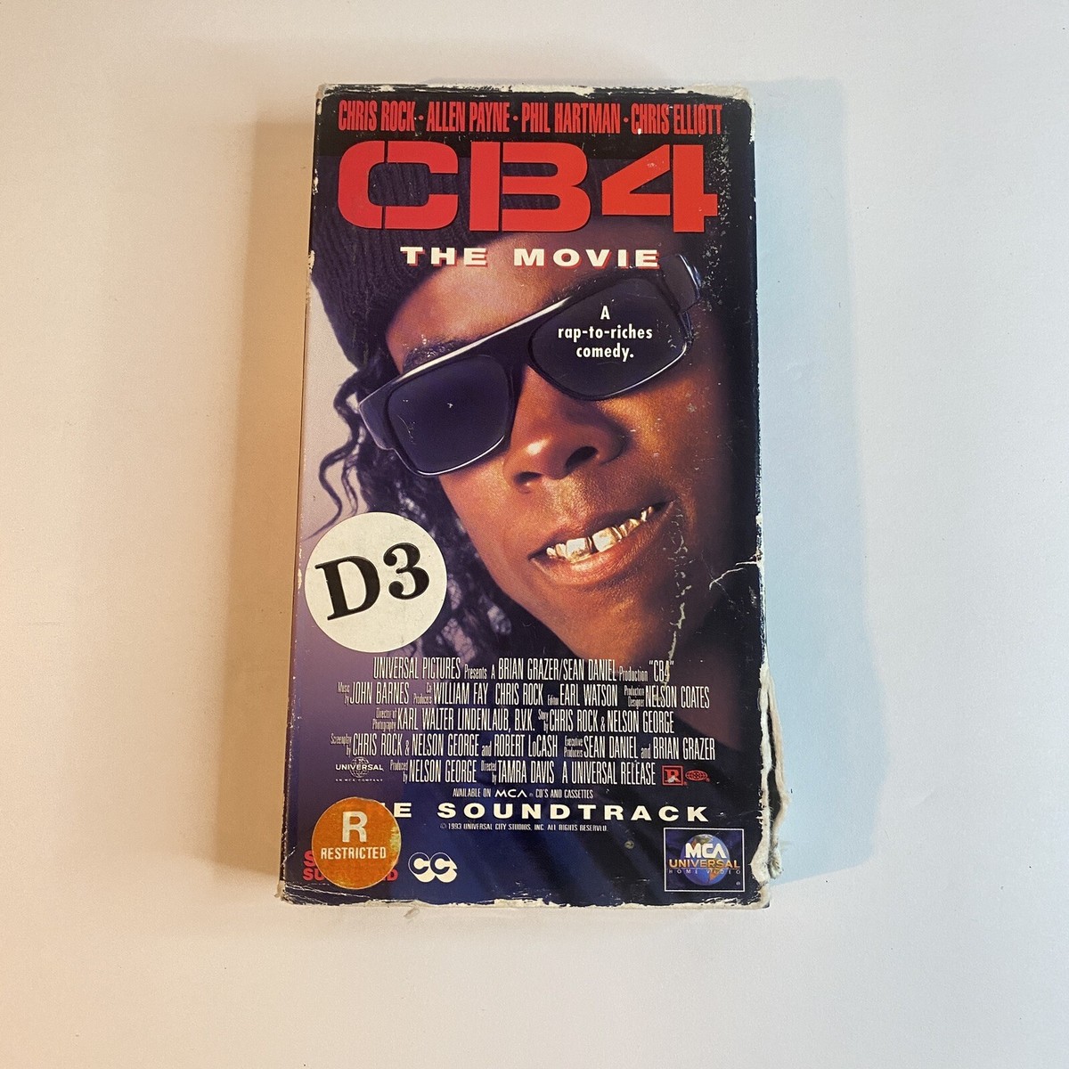 CB4 (VHS, 1993) Chris Rock Allen Payne Phil Hartman Deezer D
