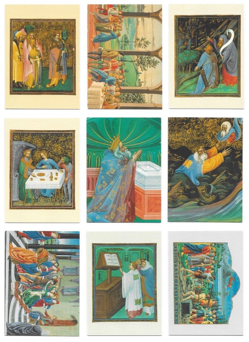 市川歌右衛門 ロビーカード 7枚 1997 Art Treasures of the Vatican Library Trading Cards