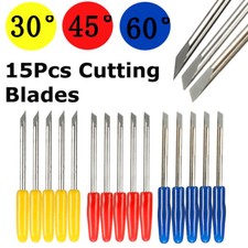 5pcs 45° 60° Engraving Machine Blades Cutter For Graphtec CB09 Vinyl Plotter UK