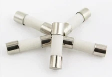 5 Qty. 5x20mm 3.15a Slowblow Ceramic Fuse T3.15a 250v