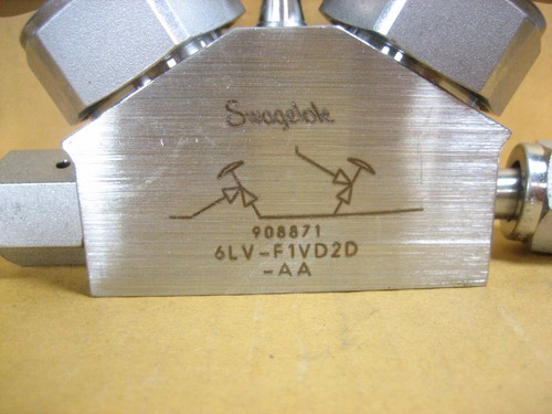 SWAGELOK 6LV-F1VD2D-AA Diaphragm Valve - Picture 2 of 3