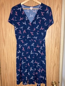 kaileigh arnett faux wrap knit dress