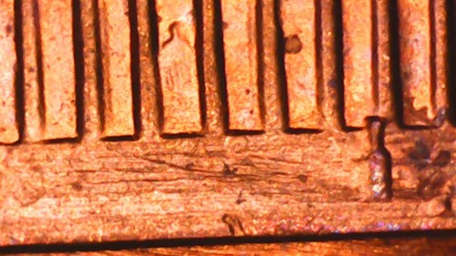 1983 P Lincoln Memorial Cent *BU* doppelter Stanzfehler, Stanzkratzer, #L-055 - Bild 8 von 21