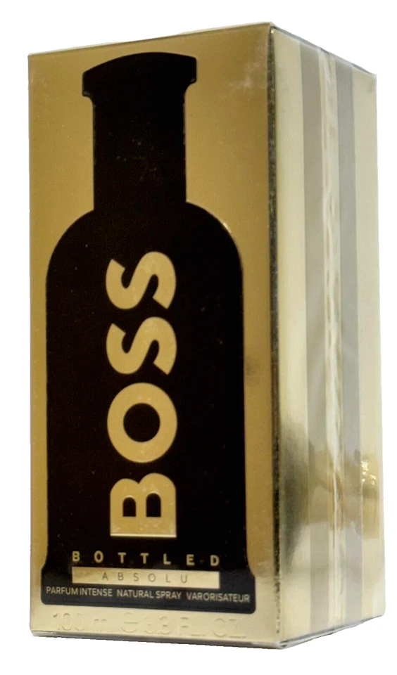 HUGO BOSS EMBOTELLADO ABSOLU PERFUME INTENSO 3,3 oz 100 ml spray para hombre Foto 2 de 4