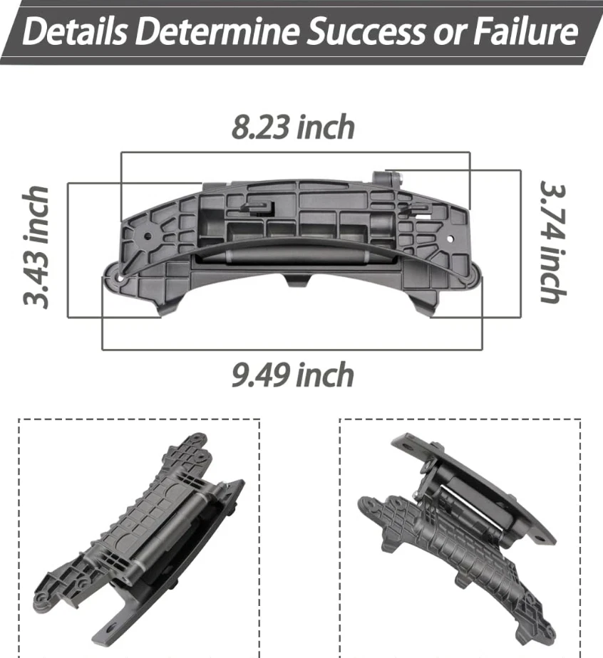 Bisagra de puerta de lavadora para Kenmore 110.47789700 110.49962603 Maytag MHWE300VW00 Foto 4 de 4