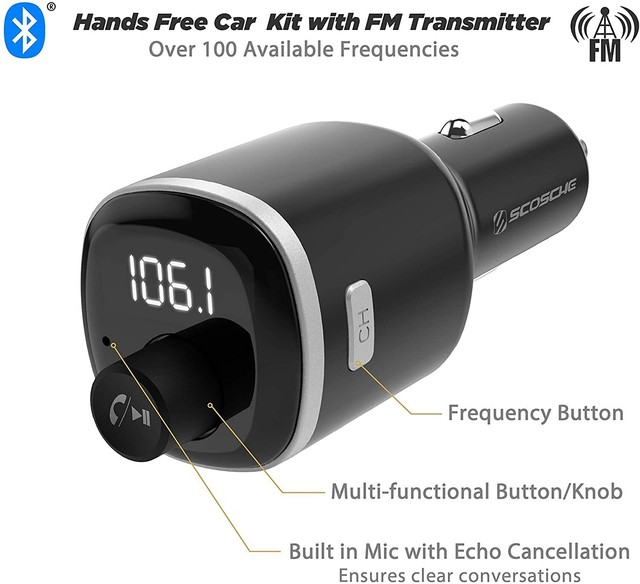 scosche btfreq handsfree car kit with fm transmitter btfma scosche btfreq handsfree car kit with fm transmitter btfma
