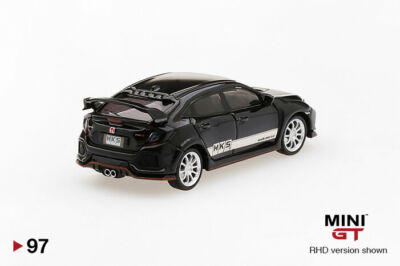 MINI GT 97 Honda Civic Type R (FK8) HKS Black RHD | eBay