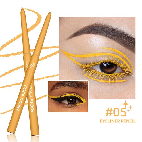 Colorful Matte COOL STORY Eyeliner Waterproof Eye Makeup Eyeliner Gel Pen NEW ## - Picture 17 of 36