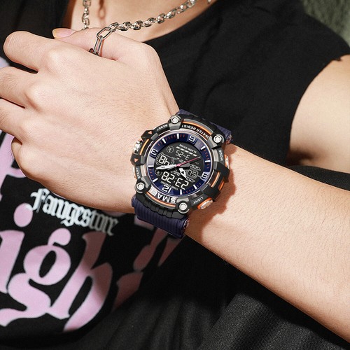 SMAEL Reloj Deportivo Hombre Militar Digital Cronógrafo Reloj Pulsera LED Niños Relojes1 - Imagen 7 de 31