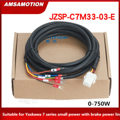 Yaskawa 7 Series Servo Motor Encoder Line with Brake Power Line JZSP-C7M03-03-E