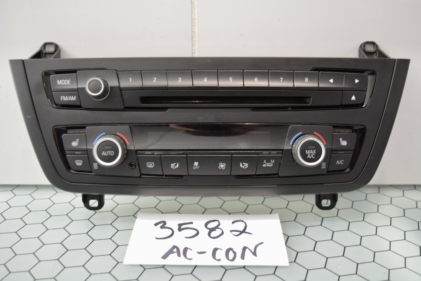 12 13 14 BMW 328i AC and Heater Control Used Stock #3582-AC