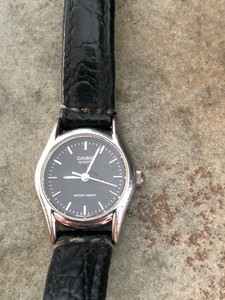 Casio Ltp 1094 Woman Watch Black Ebay