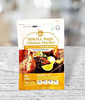 Himall Korean Mild Magic Fried Chicken Powder Seasoning 120g - Curry