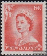 Timbres nouvelle-zélande 1953 Mi 336 neuf avec gomme originale 1953 Elizabeth