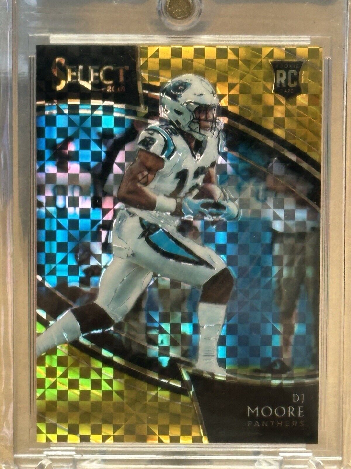 2018 Field Level Select DJ Moore Gold Rookie /10