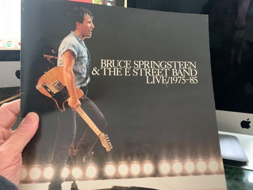 Live 1975-85 Bruce Springsteen & The E St. Band-3 Cassettes Boxed Set WITH  BOOK - Picture 1 of 17