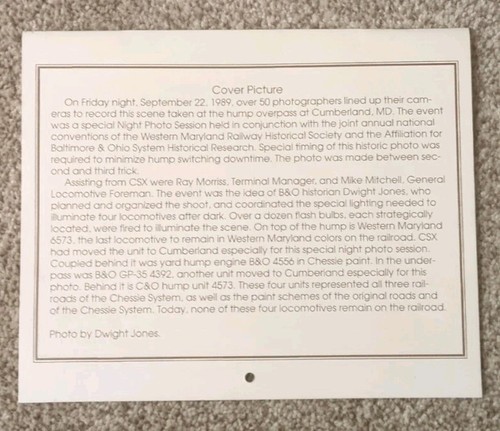 1998 Chessie Federal Credit Union Calendar - Cumberland Maryland - Allegany Co - Picture 5 of 5