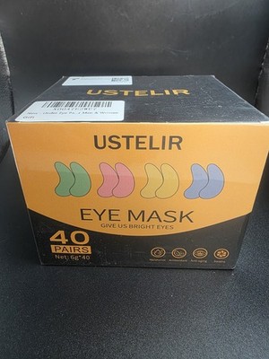 Under Eye Patches   24K Gold, Aloe Vera, Rose & Hyaluronic Acid 40 Pairs 08/27