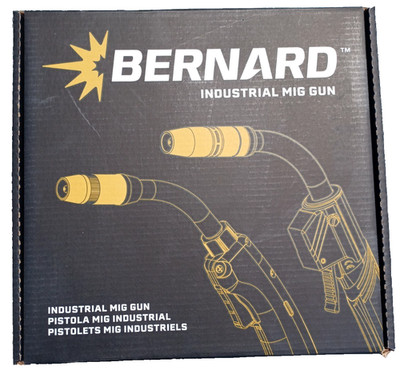 Bernard MIG Welding Gun 400A BTB, 15' Range .045'' (1.2mm) Q4015AE9EMC NEW