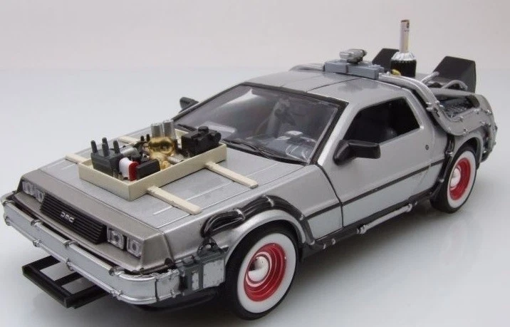 WELLY, DELOREAN DMC 12 Retour Vers le Futur Episode 3, échelle 1/24, WEL22444 - Photo 1/1