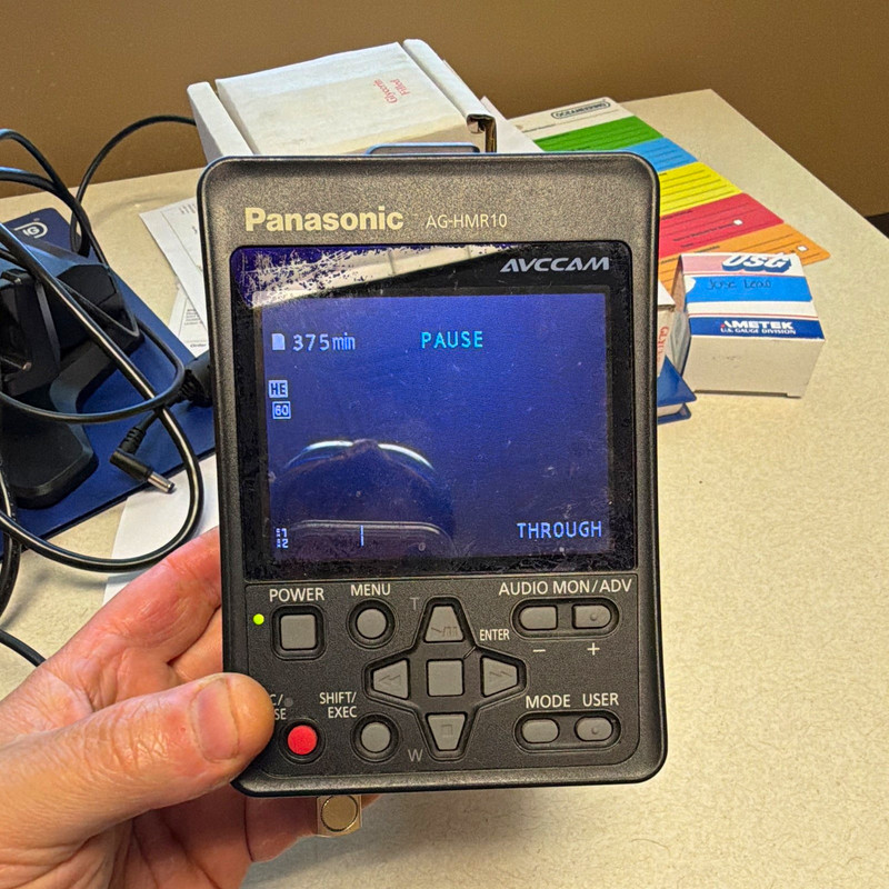Panasonic AVCCAM AG-HMR10 Video Recorder HD-SDI HDMI USB 2.0 LCD