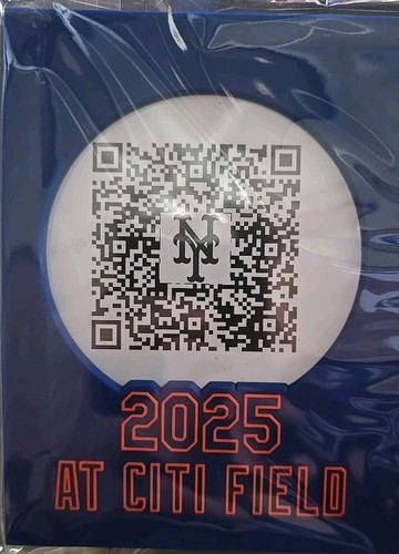 2025 NY METS Schedule Picture Frame Schedule Stadium Giveaway SGA New York - Picture 3 of 4