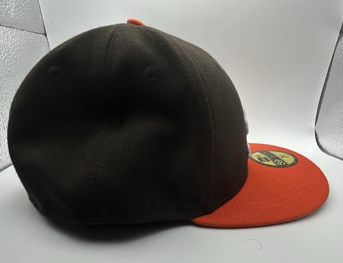 New Era Cleveland Browns 59FIFTY Fitted Flat Cap Mütze 7 5/8 NFL Football selten neu mit Etikett - Bild 5 von 6