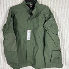 Chaqueta Camisa Uniforme Táctico TRU-SPEC Hombre Verde Oliva Monótono XL