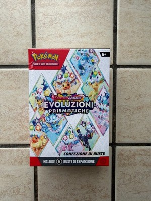 Pokémon TCG Scarlet & Violet Prismatic Evolutions Booster Bundle ITA NEU