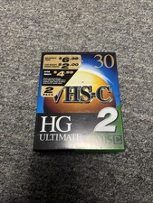 TDK 30 VHS-C HG Ultimate Camcorder Cassette Tapes Blank NEW SEALED 2 Pack
