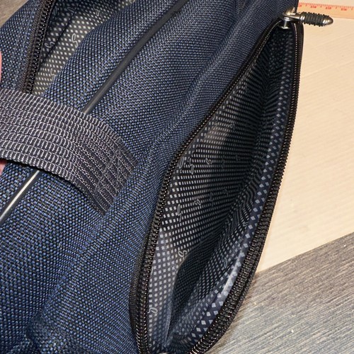 Vintage Skyway Luggage Travel Carry On Bag Navy Blue 15x10x6 - Picture 6 of 8