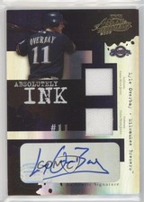 2005 Playoff Absolute Memorabilia Absolutely Ink 6/25 Lyle Overbay Auto 0b2