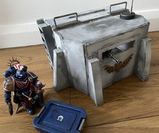Warhammer 40k Diorama Bunker Personalizzato 1/18 JoyToy Space Marines