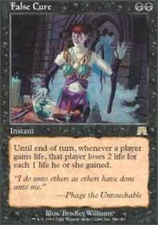 MTG False Cure, Moderate Play, English Onslaught