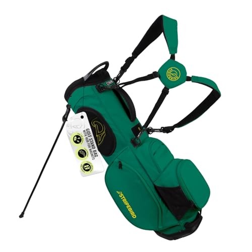 Golf Stand Bag with Hub for Magnets - 4 Way Full-Length Dividers Golf Green - Picture 2 of 7
