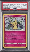 Pocket Scout - 2019 POKEMON SM BLACK STAR PROMO TEAM UP SINGLE PACK BLISTERS MIMIKYU-HOLO PSA 9