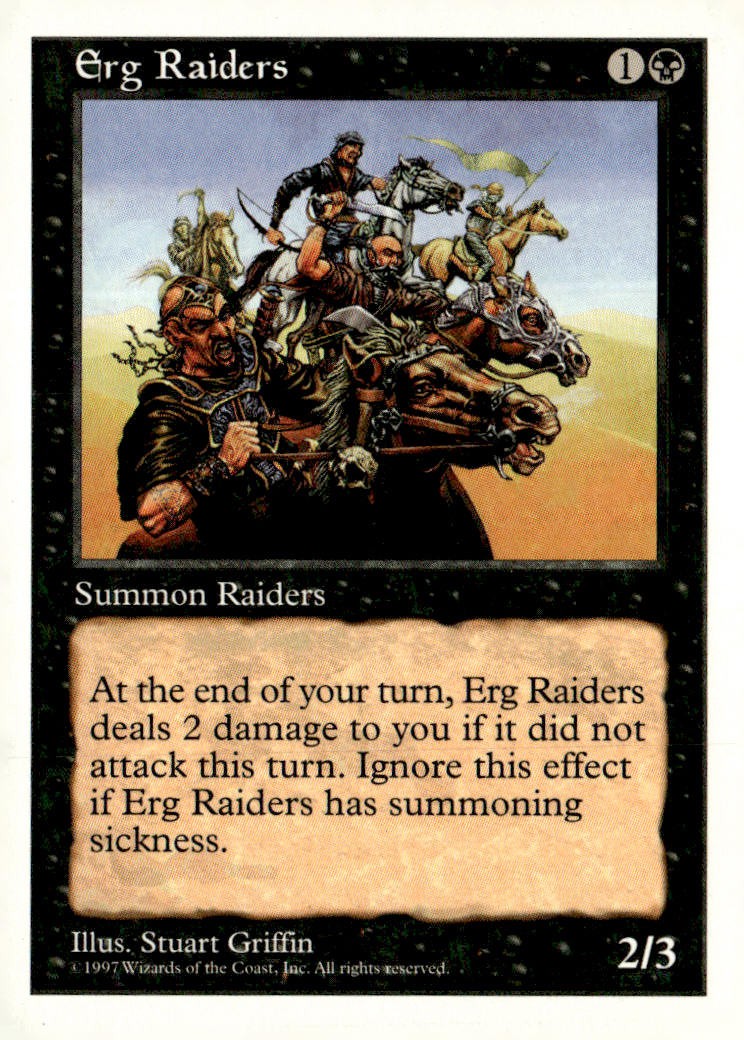 Fifth Edition Erg Raiders