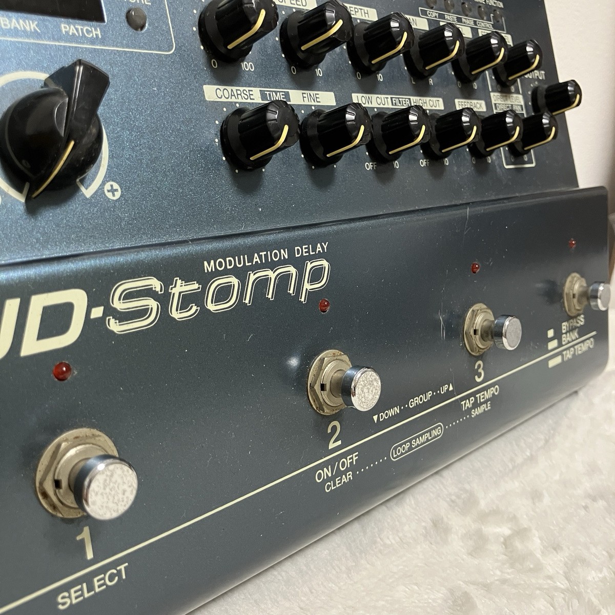 YAMAHA UD Stomp Multi Modulation Delay Effects Pedal YAMAHA UD Stomp Multi Modulation Delay Effects Pedal