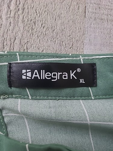 Allegra K Damen Top Bluse Gr. XL Fliege Ausschnitt Langarm Schlüsselloch hinten siehe Bilder - Bild 3 von 12