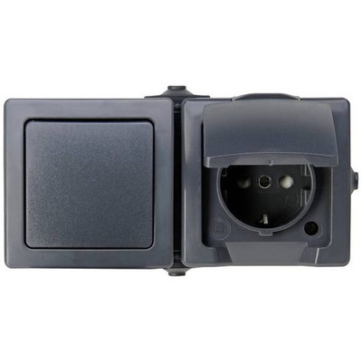 Kopp 138615002 Nautic Anthracite 1pc Wet Switch
