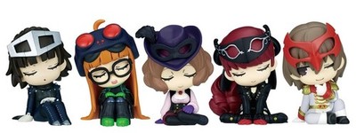 Katazun Fig Persona 5 Royal Vol.2 Full Set of 5 Capsule Gashapon Toys
