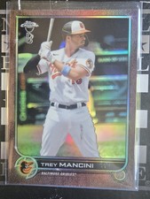 Trey Mancini 2022 Topps Chrome Ben Baller Rose Gold Refractor 07/10