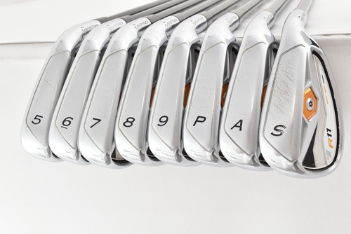 8PCS Taylormade R11 Iron Set 5-6-7-8-9-P-A-S TM 65i Flex R Regular Golf Clubs - Picture 2 of 18