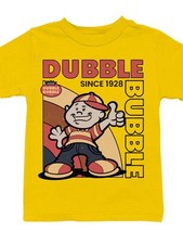 Officially Licensed Dubble Bubble Gum Vintage Poster Youth's T-shirt