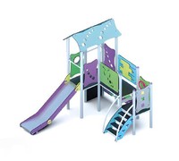 Spielplatz KlettergerüSt Spielbereich Freien Abenteuerspielplatz Hochwertigkeit
