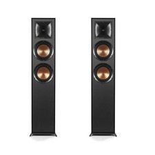 Klipsch R-625FA Powerful Detailed Floorstanding Home Speaker Black - PAIR