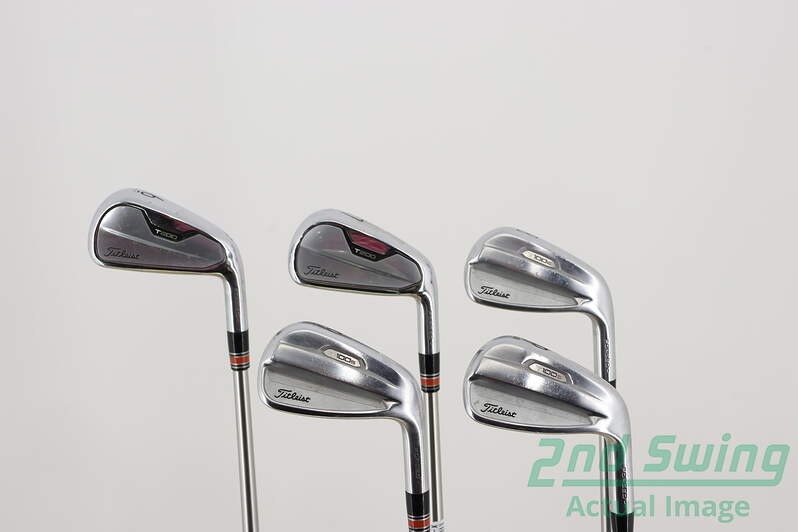 Titleist 2021 T100S T200 Combo Iron Set 6-PW Graphite Stiff Regular Right Hand 37.5 Inches