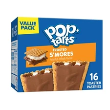 (3 pack) Pop-Tarts Frosted S'mores Toaster Pastries, Shelf-Stable, 27 oz16 Count